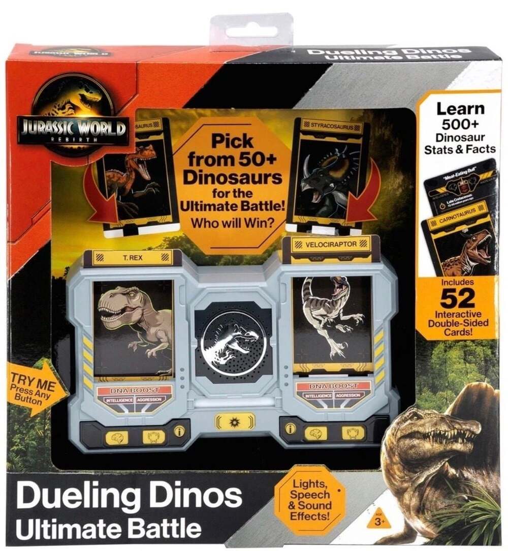 Jurassic World Rebirth Dueling‎ Dinos Ultimate Battle Interactive Game